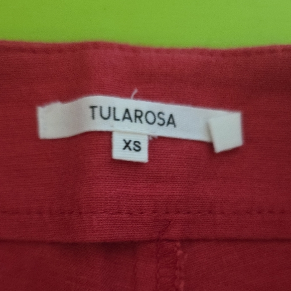 Tularosa Fuchsia Ruffled Mini Skirt - Picture 2 of 4